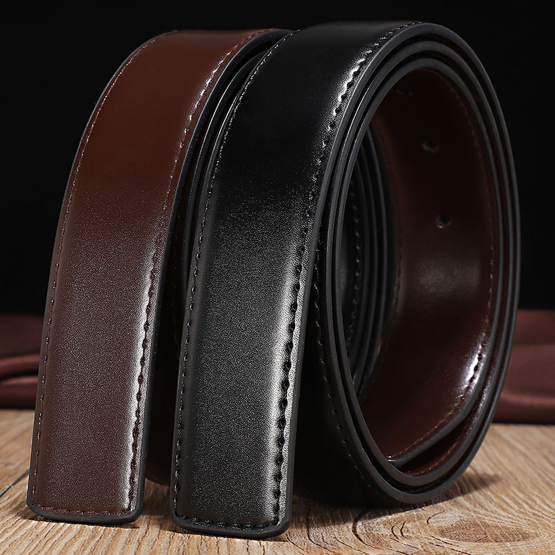 Leather Belt Braided - حزام رجالي من الجلد الطبيعي متعدد