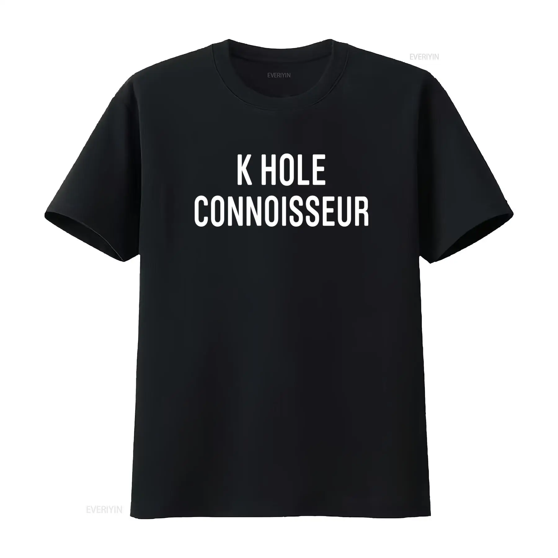 Men Fashion Rave - تي شيرت K Hole Connoisseur Ketamine