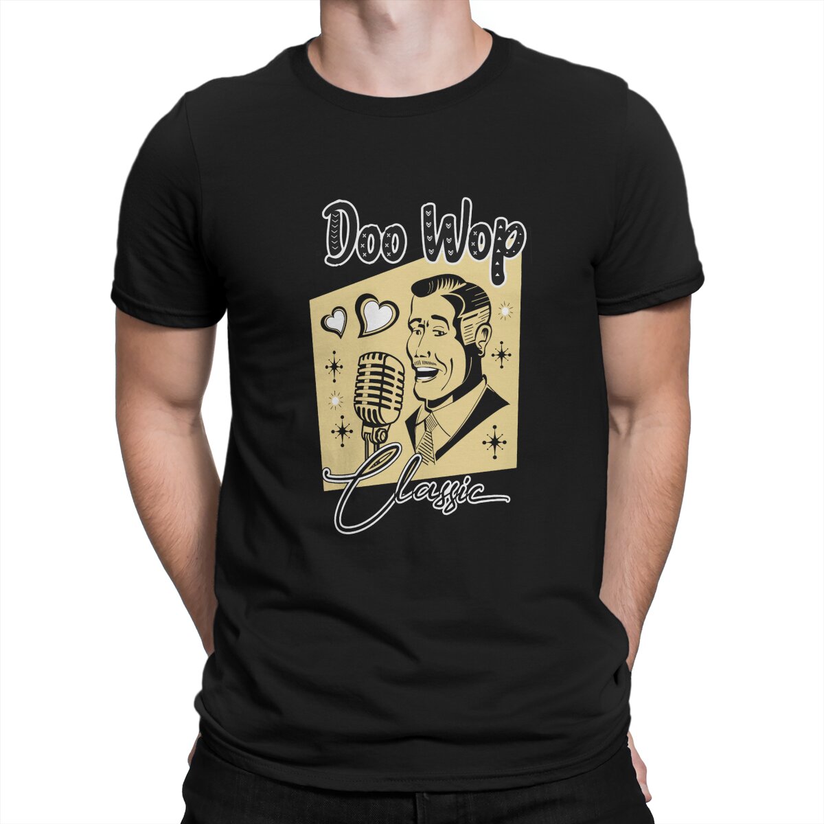 1950S Fashion Men'S - تي شيرت بتصميم كلاسيكي من Doo