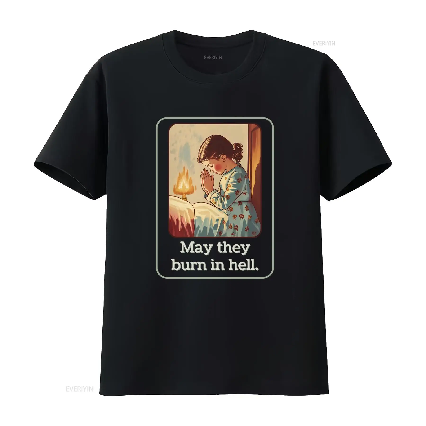 1950S Fashion Men'S - تي شيرت May They Burn In