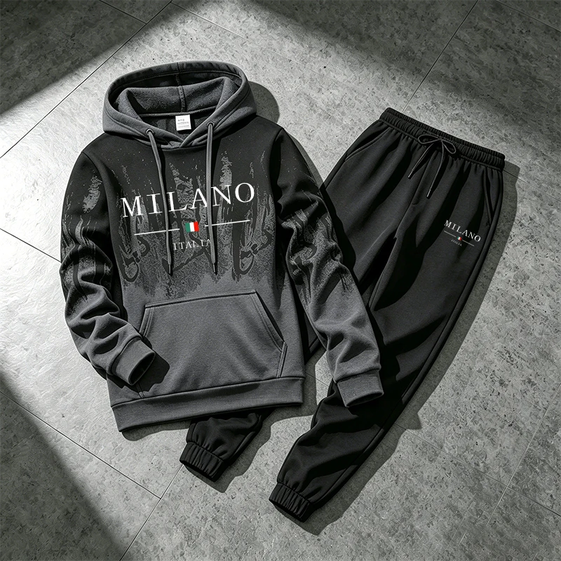 Men'S Fashion 2026 - طقم رياضي رجالي جديد لعام 2026،