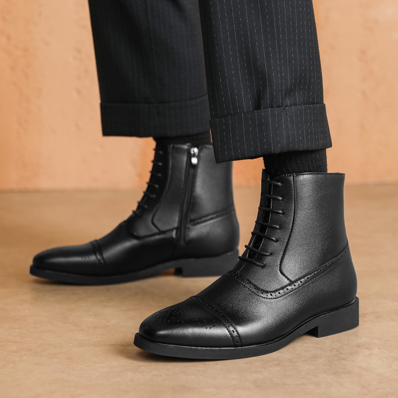 Mens Fashion Dress - أحذية رجالية فاخرة جديدة عالية الجودة