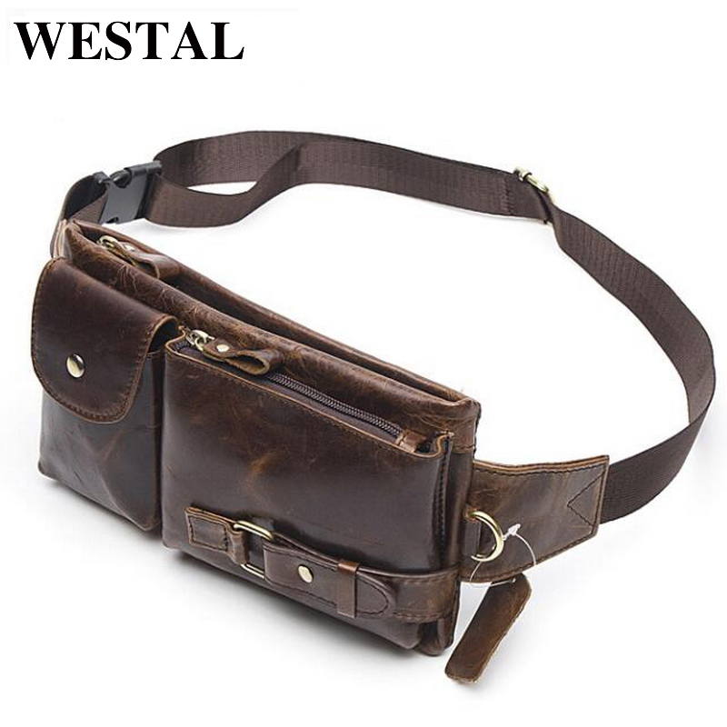 Leather Belt Braided - ويستال جلد طبيعي الخصر حزم الرجال