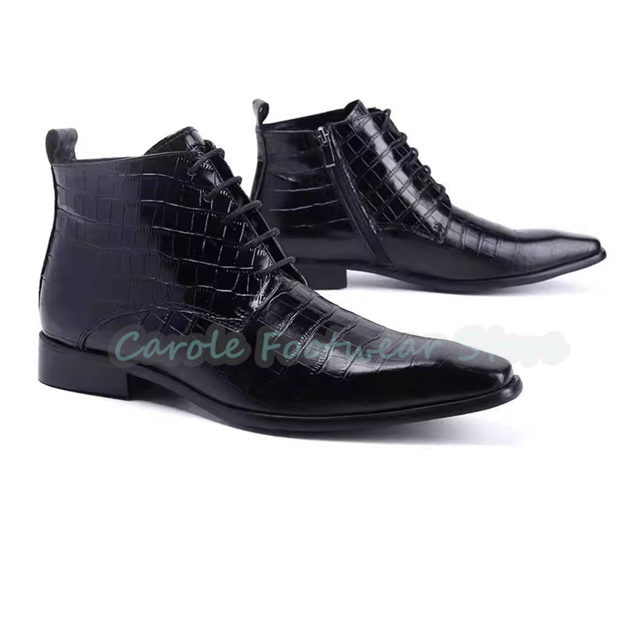 أحذية رجالية أنيقة من الجلد ال - مراجعة Mens Fashion Dress وسعره