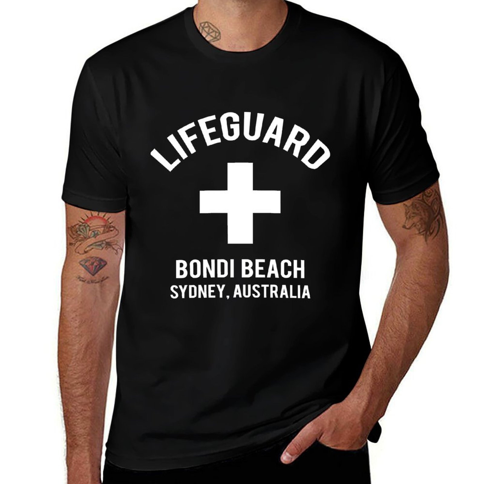 تي شيرت Lifeguard Bondi Beach  - مراجعة Men'S Fashion Sydney وسعره