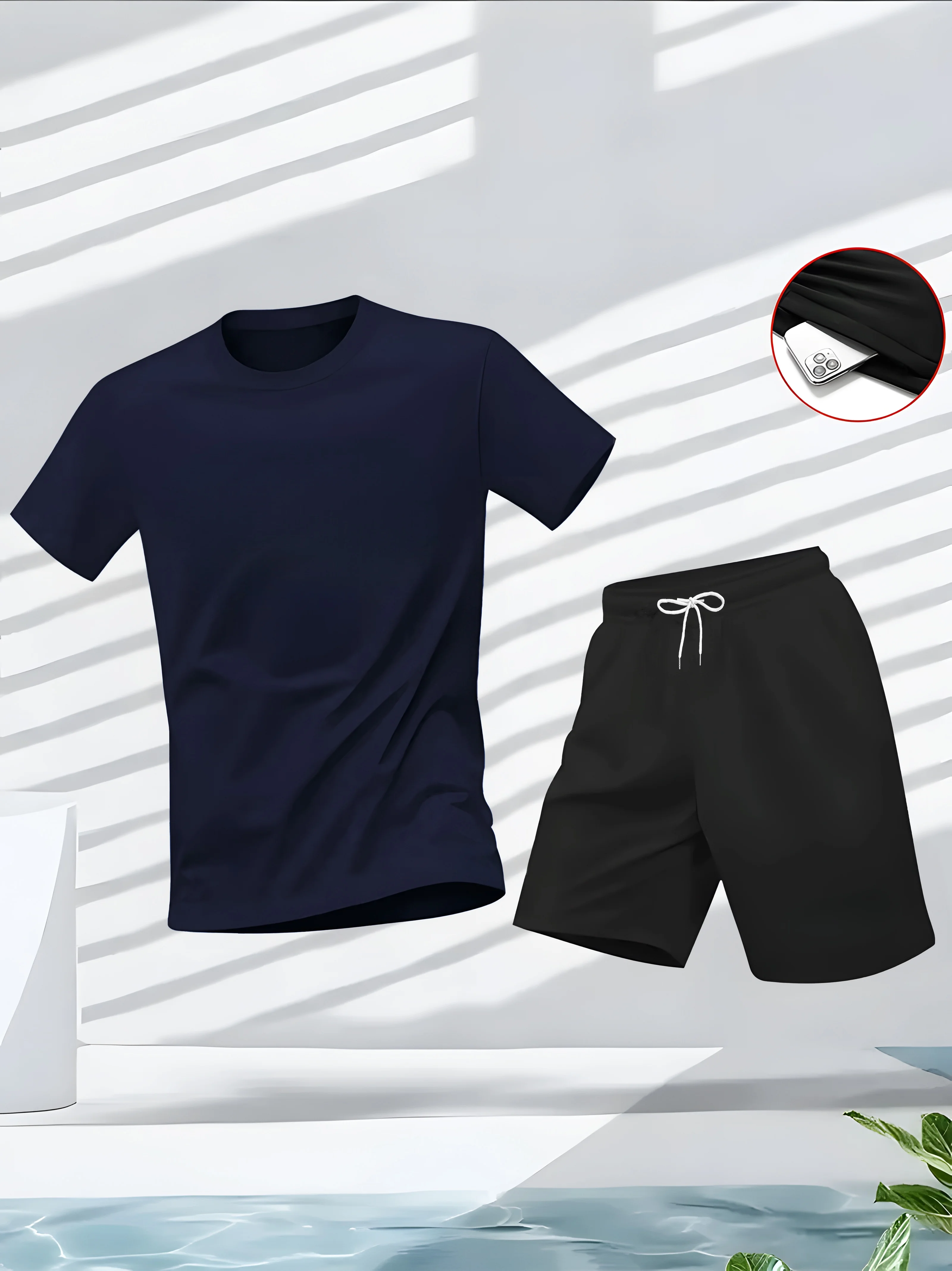 طقم بدلة رجالي من قطعتين، تصمي - مراجعة Men'S Fashion Essentials وسعره