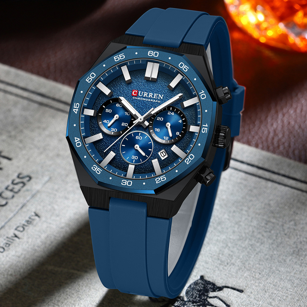 CURREN 8489 ساعات رجالية جديدة - مراجعة Men'S Fashion Magazine وسعره