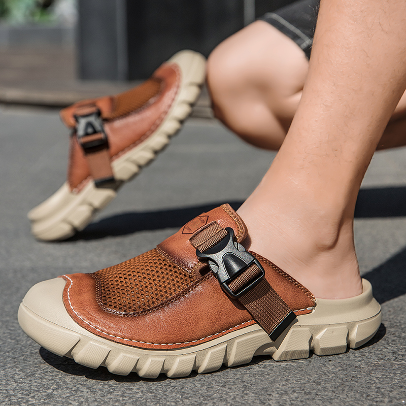 صنادل رجالية صيفية جديدة للخار - مراجعة Casual Sneakers Men وسعره