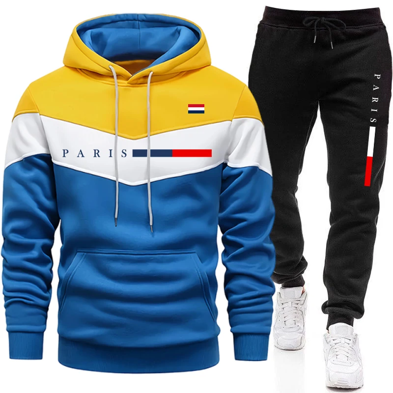 طقم رجالي عصري كاجوال بطبعة با - مراجعة Paris Men'S Fashion وسعره