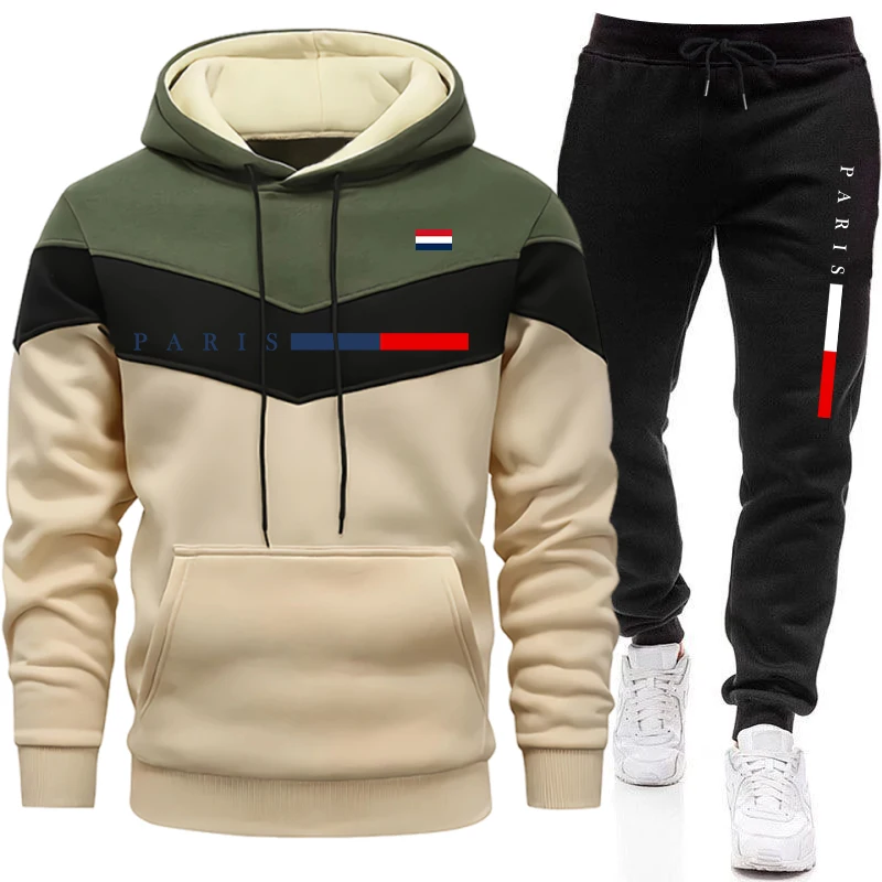 طقم رجالي عصري كاجوال بطبعة با - مراجعة Paris Men'S Fashion وسعره