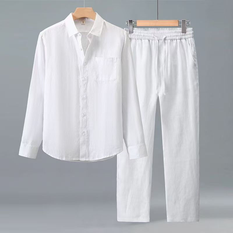 طقم (قميص + بنطلون) صيف 2026 أ - مراجعة Men'S Fashion 2026 وسعره