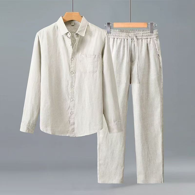 طقم (قميص + بنطلون) صيف 2026 أ - مراجعة Men'S Fashion 2026 وسعره