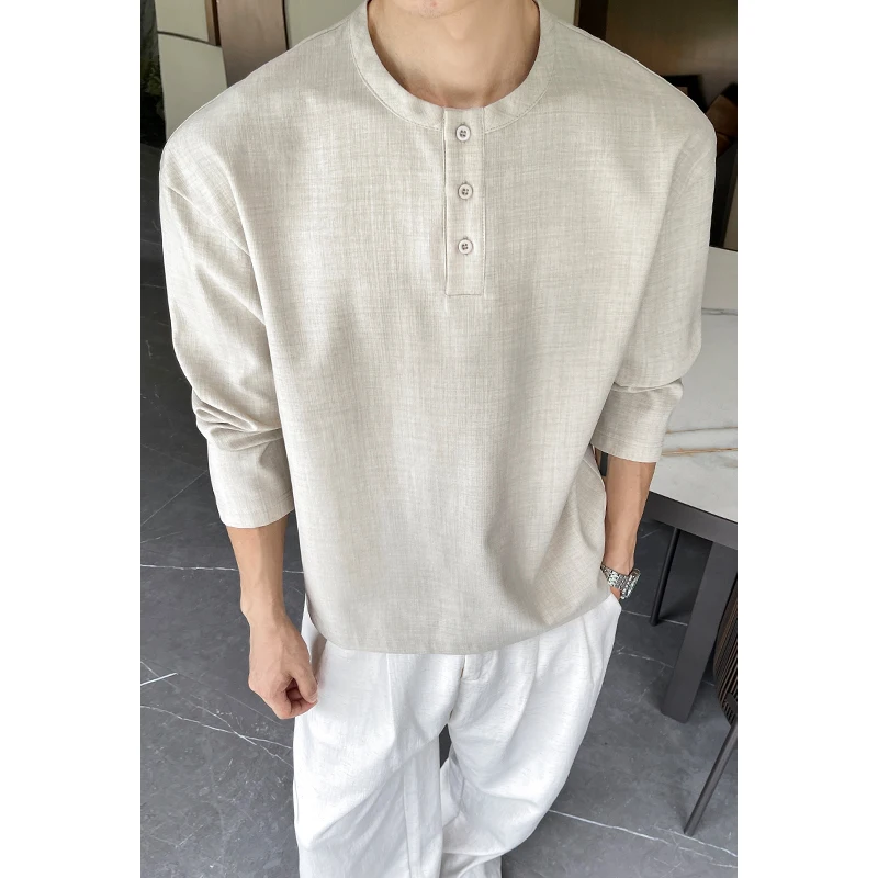 قميص رجالي كاجوال من الكتان ال - مراجعة Mens Fashion Casual وسعره