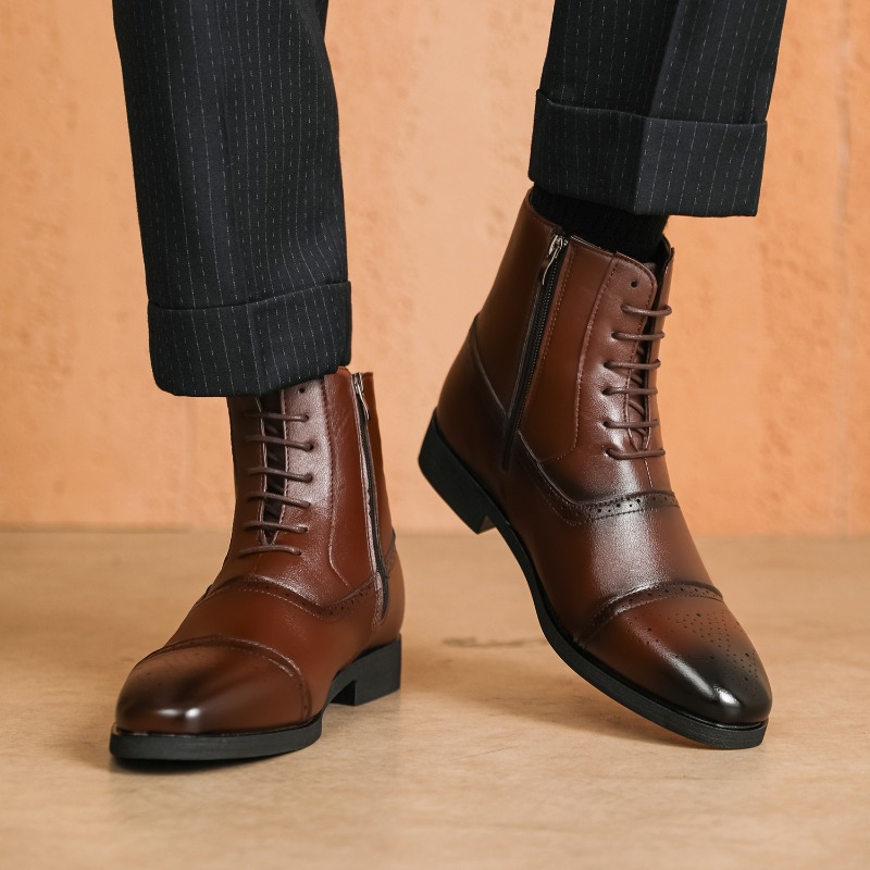أحذية رجالية فاخرة جديدة عالية - مراجعة Mens Fashion Dress وسعره