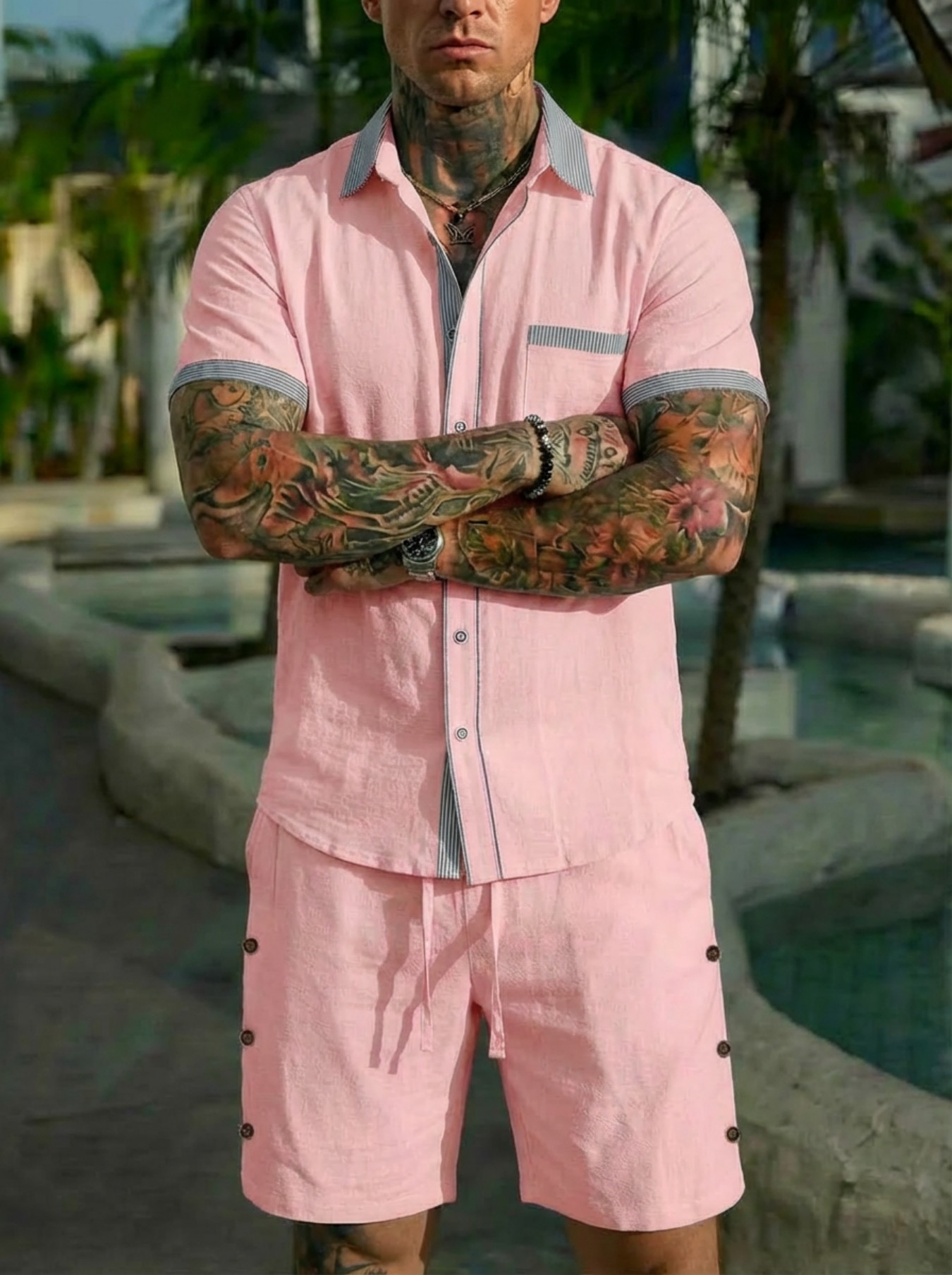 طقم قميص رجالي بتصميم كوبي عصر - مراجعة Men'S Fashion 2026 وسعره
