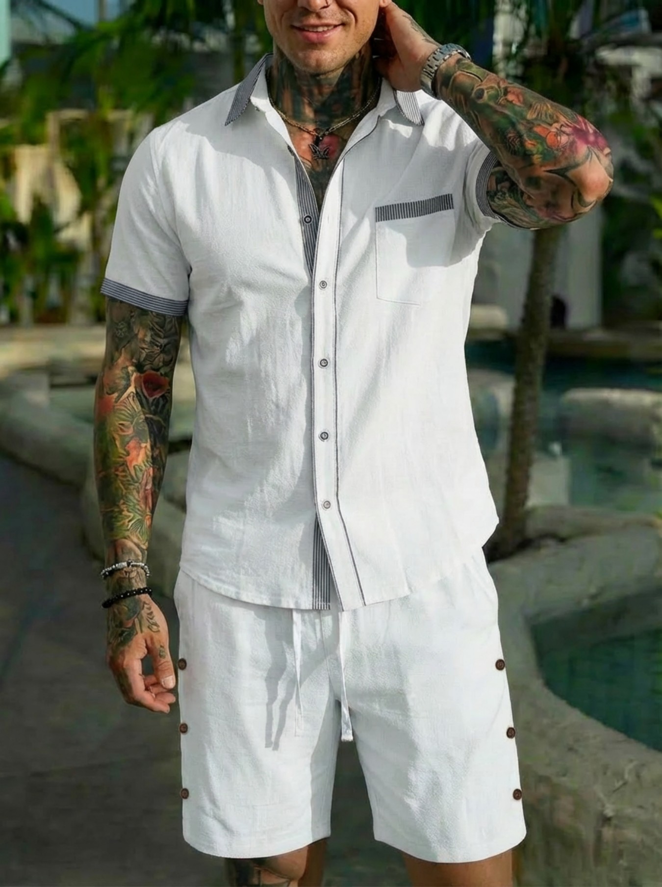 طقم قميص رجالي بتصميم كوبي عصر - مراجعة Men'S Fashion 2026 وسعره