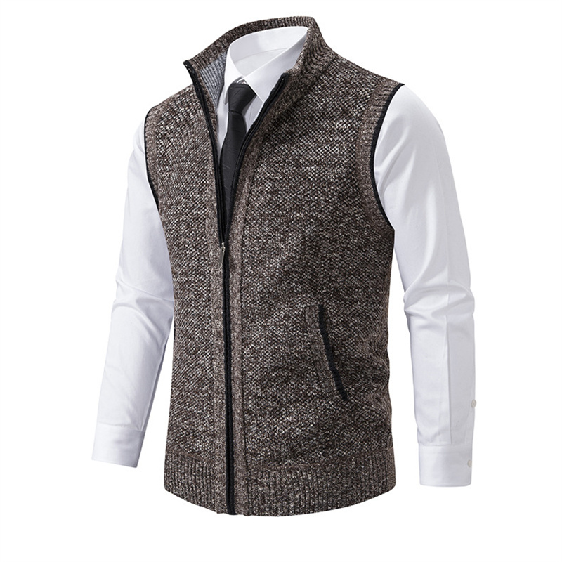 الرجال الشتاء الخريف سترة سترة - مراجعة Men'S Fashion Zip Sweater وسعره