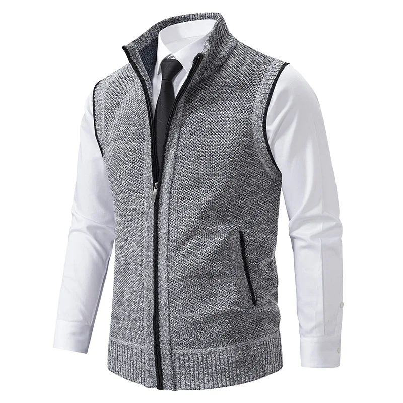 الرجال الشتاء الخريف سترة سترة - مراجعة Men'S Fashion Zip Sweater وسعره
