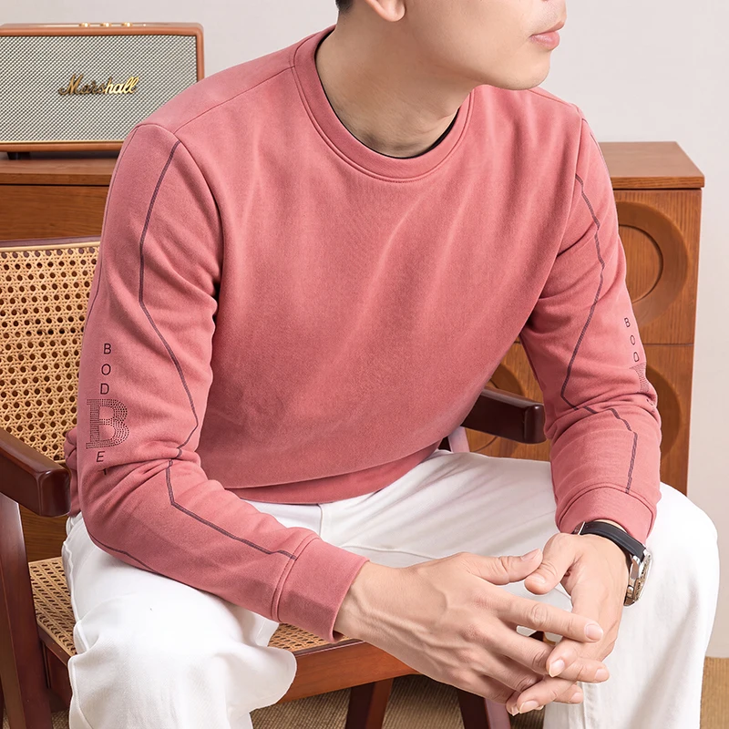 قميص رجالي يومي برقبة دائرية و - مراجعة Mens Fashion Casual وسعره