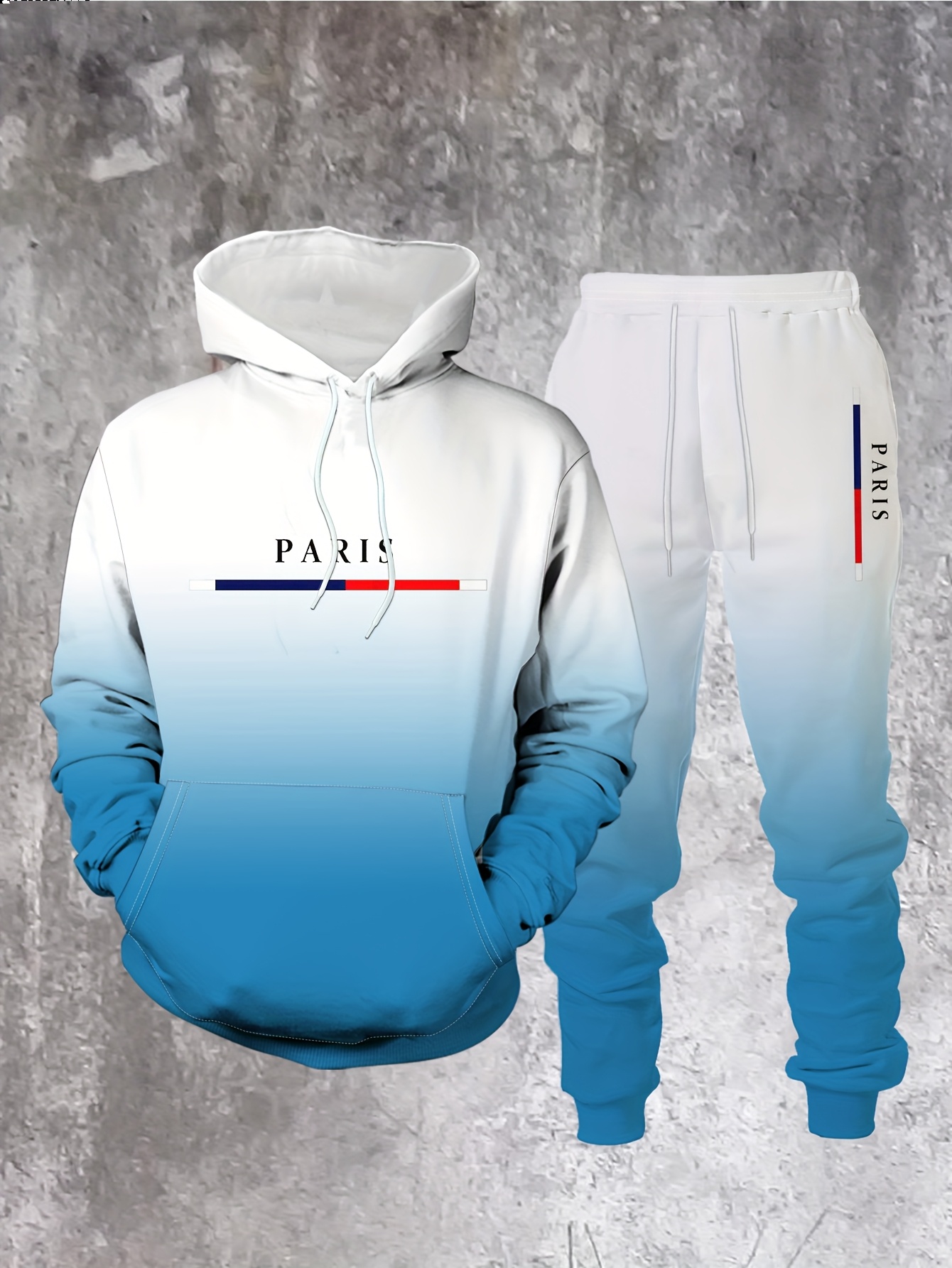 التدرج اللون باريس رياضية الزي - مراجعة Paris Men'S Fashion وسعره