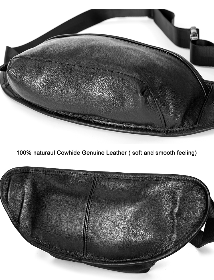 حقيبة خصر رجالية جديدة من الجل - مراجعة Leather Belt Braided وسعره