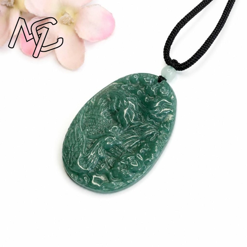 قلادة من اليشم الطبيعي الأصلي  - مراجعة Men'S Fashion Jewelry وسعره