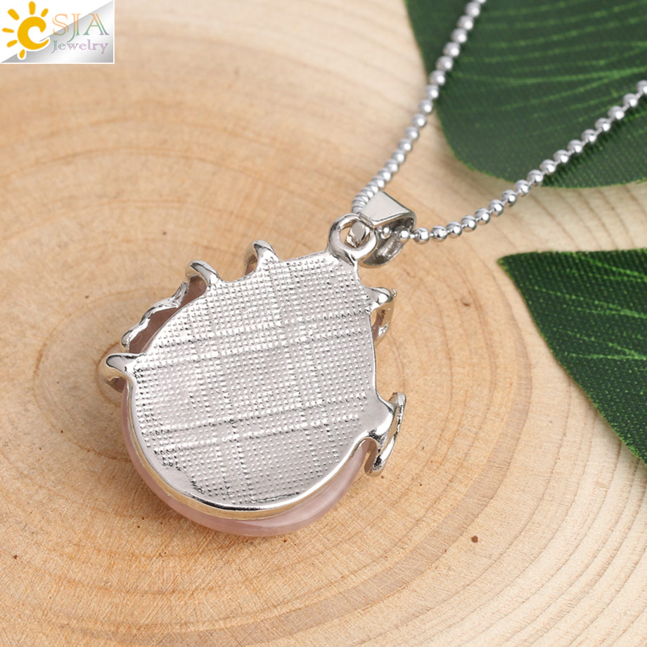 قلادة CSJA على شكل فراشة مع قل - مراجعة Men'S Fashion Jewelry وسعره