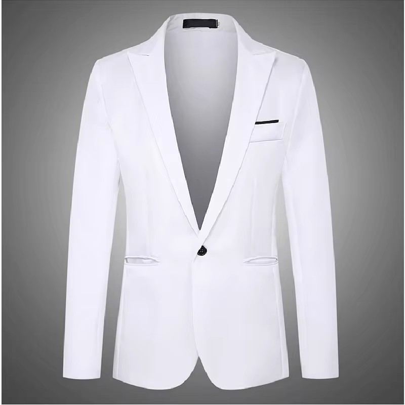سترة رجالية ضيقة بأكمام طويلة  - مراجعة Men Fashion King وسعره