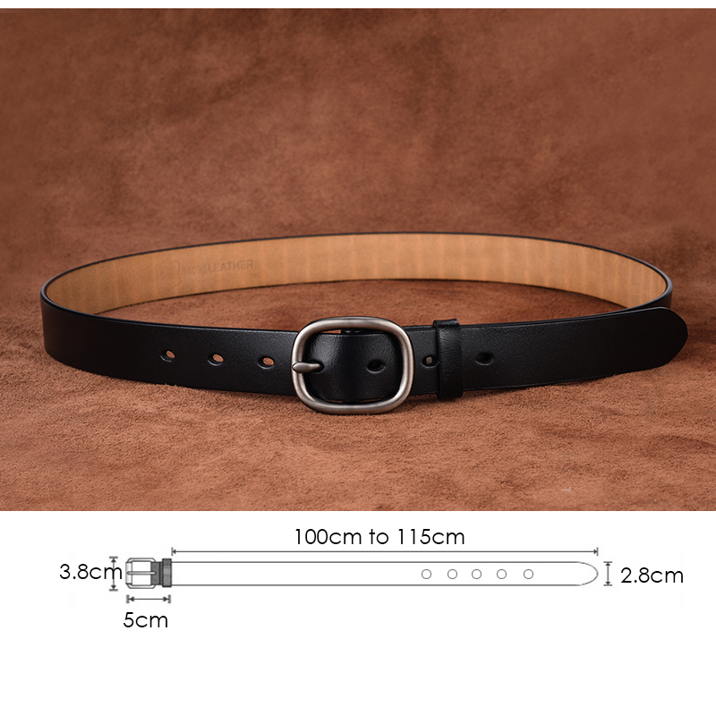 VATLTY 95 سنتيمتر-115 سنتيمتر  - مراجعة Leather Belt Braided وسعره