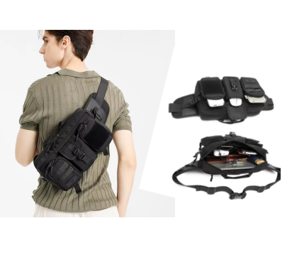 حقيبة OZUKO للرجال مقاومة للما - مراجعة Men'S Fashion Bag وسعره
