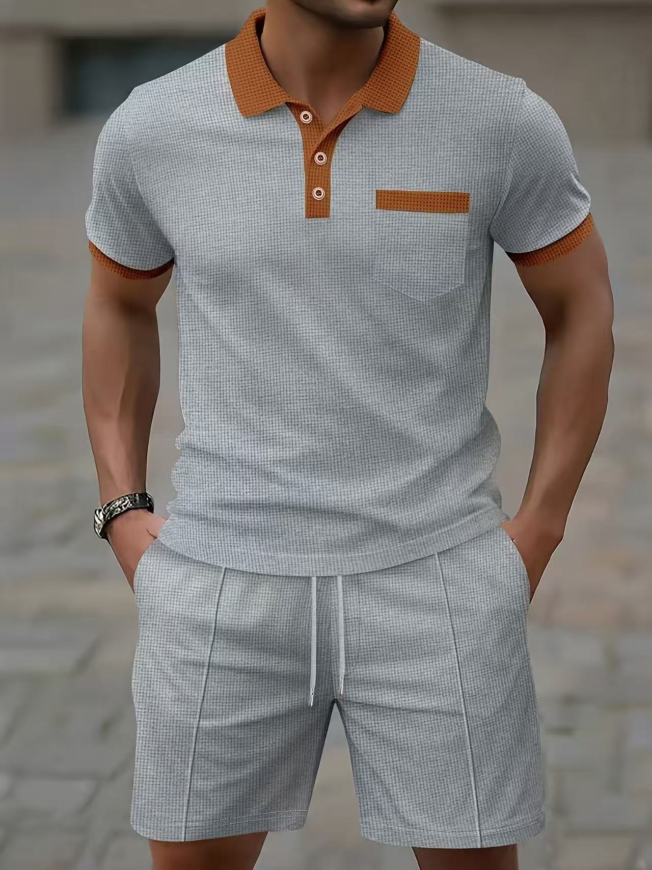 طقم قميص بولو رجالي صيفي الأكث - مراجعة Men'S Fashion Essentials وسعره