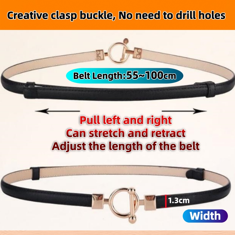 1.3 سنتيمتر عرض 1 متر النساء O - مراجعة Leather Belt Braided وسعره