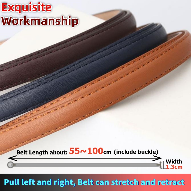 1.3 سنتيمتر عرض 1 متر النساء O - مراجعة Leather Belt Braided وسعره