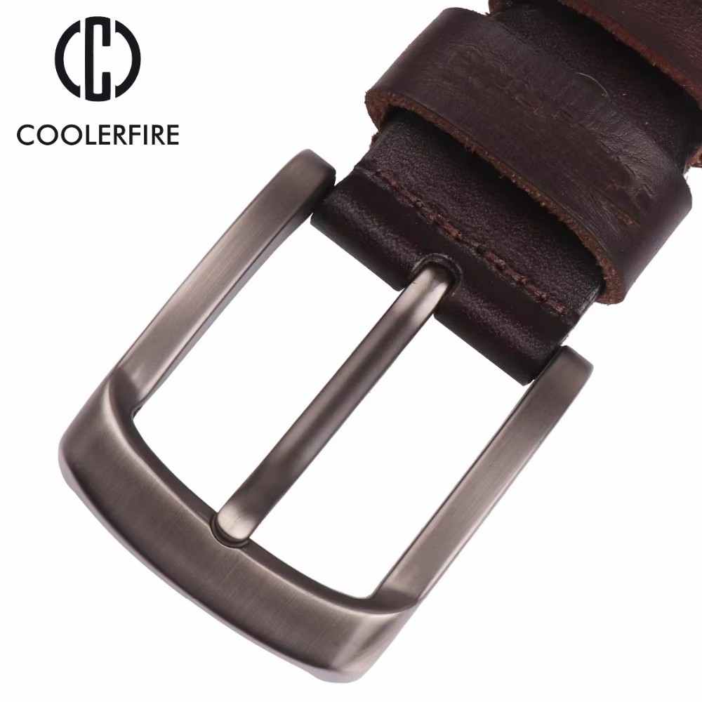 CCOOLERFIRE حزام الرجال الحبوب - مراجعة Leather Belt Braided وسعره