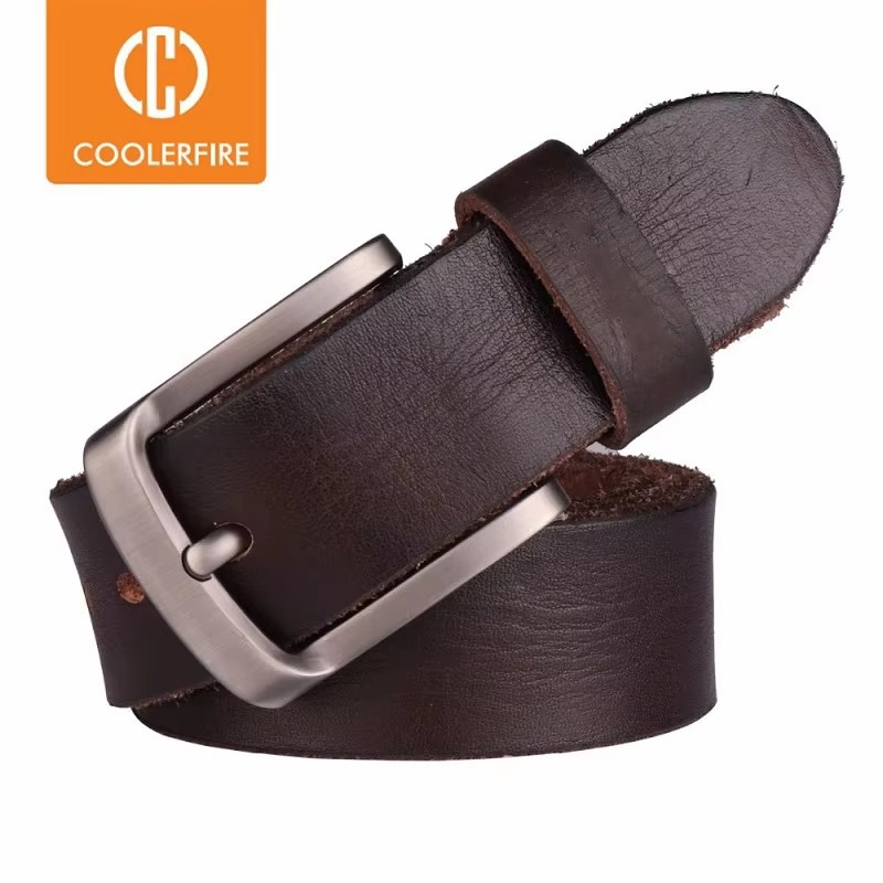 CCOOLERFIRE حزام الرجال الحبوب - مراجعة Leather Belt Braided وسعره
